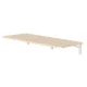 Maclean MC-128 WD Saliekams plaukts / galds, 100x40cm, gaišs koks