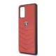 Ferrari Samsung Galaxy S20+ vāciņš Heritage Quilted, sarkans