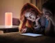 Bezvadu LED galda lampa ar skārienvadību un RGB krāsām, USB-C