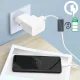 Sienas lādētājs Samsung EP-TA200EWE 15W USB-A ar USB-C kabeli, balts