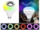LED RGB spuldze E27 ar Bluetooth skaļruni un tālvadības pulti