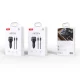 FM modulators XO BCC17 ar 30W auto lādētāju, Bluetooth, USB-C kabelis, melns