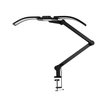 Galda procedūru lampa manikīram Glow L05, lokveida, melna