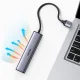Ugreen CM475 USB 3.0 centrmezgls ar RJ-45 un USB-C PD, pelēks