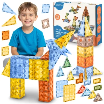 Magnētiskais konstruktors Ricokids RK-766, 70+ detaļas