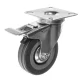 Grozāmi mēbeļu riteņi Malatec 22537, 75 mm, 4 gab., ar bremzēm, līdz 220 kg