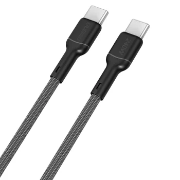 Dudao L9C Max USB-C uz USB-C kabelis 240W PD 1.2m, melns
