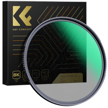 K&F Concept Nano-X MRC Black Mist 1/2 difūzijas filtrs 82 mm