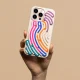 TFO DIY Snake vāciņš iPhone 16 Pro 6,3\" telefonam, bēšs