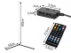 RGB LED Grīdas Stūra Stāvlampa Gaisma Apgaismojums Gaismeklis, 1m | Corner Floor Lamp