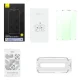 Aizsargstikls Baseus Crystal Series iPhone 14 Pro ar zilo gaismu mazinošu filtru
