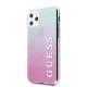 Guess iPhone 11 Pro Max vāciņš Glitter Gradient, rozā/zils