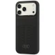 Audi Leather Case MagSafe vāciņš priekš iPhone 18 Pro Max / 17 Pro Max, melns