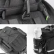 Rockbros A6-03BK velosomas bagāžniekam 10-35 l, melna
