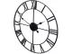 Sienas pulkstenis Retro Vintage Loft 3D, 60cm, melns