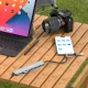 USB centrmezgls 8-in-1 Wozinsky WAH-81 ar USB-C, USB 3.0, karšu lasītāju un 3.5 mm ligzdu, pelēks