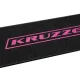 Saliekams bērnu skrejritenis Kruzzel Spidoo ar 200 mm riteņiem, melns un rozā