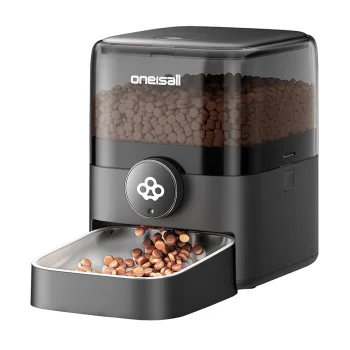 Viedā mājdzīvnieku barotava Oneisall F1-M, 3L, WiFi, melna