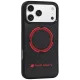 Audi RSQ Carbon Fiber Sport MagSafe vāciņš priekš iPhone 18 Pro Max / 17 Pro Max, melns