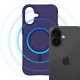 3mk Smoke MagCase vāciņš priekš iPhone 17 ar MagSafe atbalstu, violeti caurspīdīgs