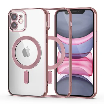 Tech-Protect MagShine MagSafe vāciņš Apple iPhone 11 - Rozā
