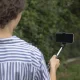 Bluetooth pašbildes nūja un statīvs Maxlife MXST-100, melns