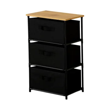 Organizators ar 3 atvilktnēm, Mežonīgais ozols, 40x30x68 cm