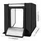 Puluz Portatīvā Studija Priekšmetu Bildēšanai Gaismas Kaste LED 60cm 3380 lmn | Photo Studio Light Box LED