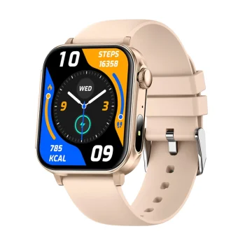 Viedpulkstenis Colmi P80 1.83" ar Bluetooth zvaniem, zelta krāsā