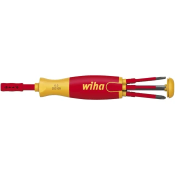 Skrūvgriezis ar uzgaļu magazīnu Wiha LiftUp electric 2831-09020, 1000 V, 7 daļas
