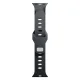 3mk silikona siksniņa viedpulkstenim Apple Watch 38 / 40 / 41 mm, melna