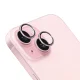 Kameras aizsargstikls 3mk Lens Protection Pro priekš iPhone 15, rozā