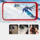 Hybrid Armor Clear 3in1 vāciņš iPhone 11 Pro Max, sarkans