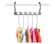 Wonder Hanger Max garderobes skapja organizators, drēbju pakaramais, Komplekts no 8 gb. | Wardrobe Organizer Hanger