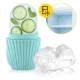 4FIZJO silikona ledus sejas masieris Ice Roller, piparmētru