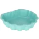 Divdaļīga smilšu kaste un baseins Musliņa 2in1, 160x87,5x19,5 cm, piparmētru