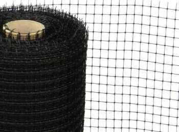 Pretkurmju tīkls 1 x 10 m (25 g/m²), 10x13 mm, melns