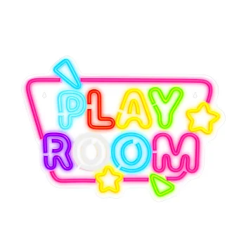 Forever Light FPNE39 PLAYROOM LED neona zīme daudzkrāsaina