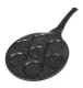 Ruhhy 19317 Panna olām un pankūkām ar emocijzīmēm, 26 cm, melna