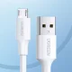 Ugreen US289 Micro USB uz USB-A kabelis, 3A, 2m, Balts