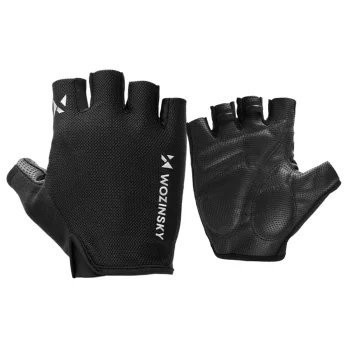 Wozinsky WRR-01XL velosipēda cimdi, izmērs XL, melni