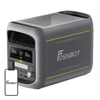 Fossibot F1800 1800W Uzlādes stacija (Pelēka)