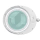 Kosmētiskā lampa lupa Elegante 6025 60 LED SMD 5D ar statīvu