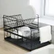 Divstāvu trauku žāvētājs Ruhhy, Melns | Two-tier Dish Dryer