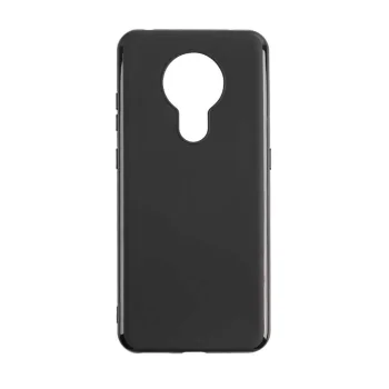 Nokia 5.4 Matte TPU Case Cover Shell, Black | Matēts Silikona Vāciņš Maciņš Apvalks Bamperis