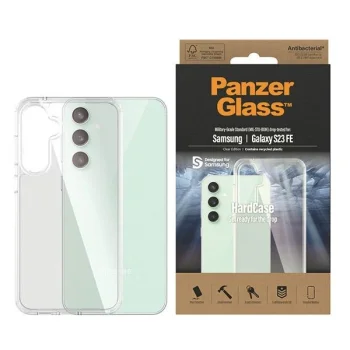 PanzerGlass HardCase antibakteriāls militāri sertificēts apvalks Samsung Galaxy S23 FE - caurspīdīgs |...