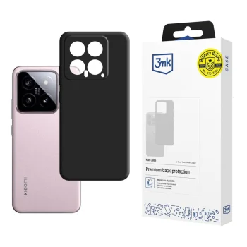 3mk Matt Case vāciņš Xiaomi 14 Melns