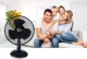 Kompakts Galda Ventilators Carruzzo - 20W, Melns | Compact Desktop Fan