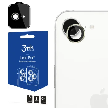 3mk Lens Protection Pro kameras aizsargstikls priekš iPhone 16e, zelta