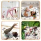 Divpusējs sarullējams bērnu paklājs Nukido NK-342 | Kids Roll-up Foam Mat
